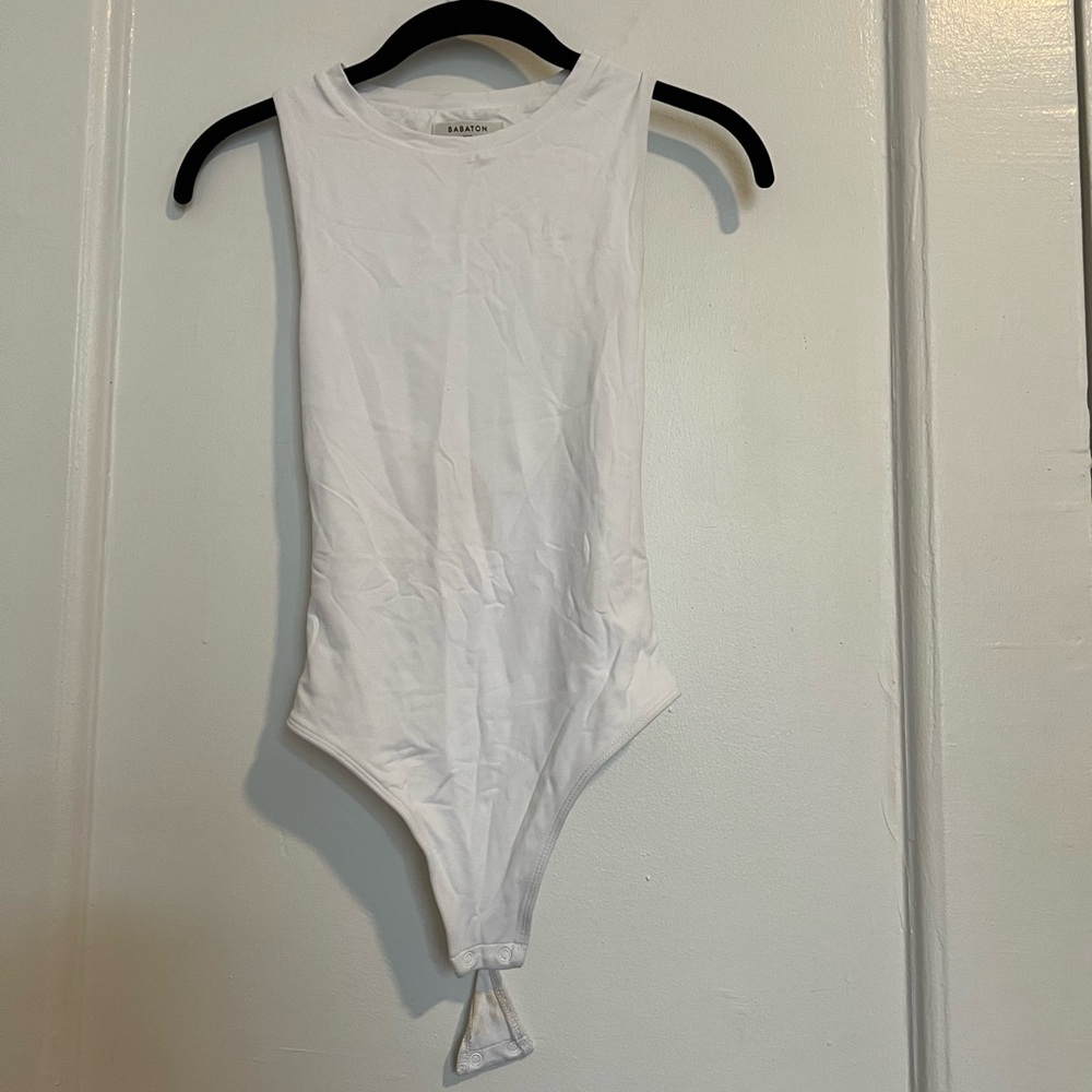 Babaton Bodysuit in white
